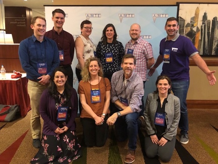 MSED Graduates at the 2020 Annual AMTE Conference (February)