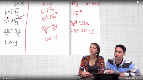 Math Talk Video Snapshot 3