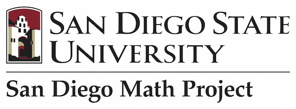 San Diego Math Project logo